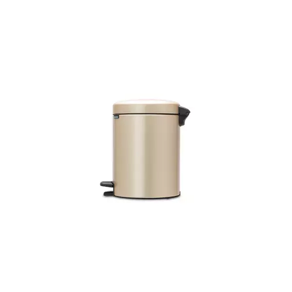 Brabantia - Контейнер для мусора NewIcon Metallic Gold 5л / артикул   304422  / GTIN 8710755304422