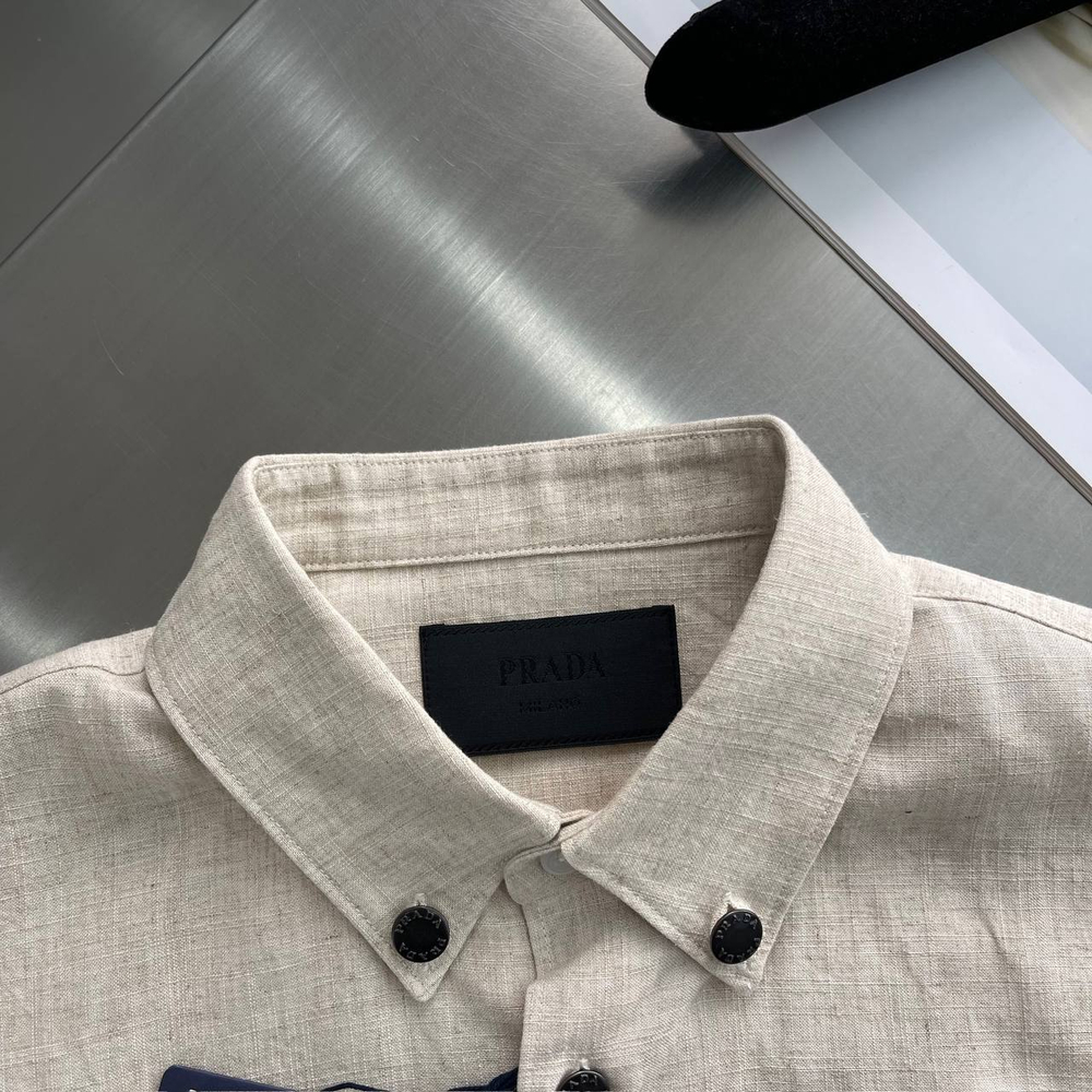 Льняной костюм Prada