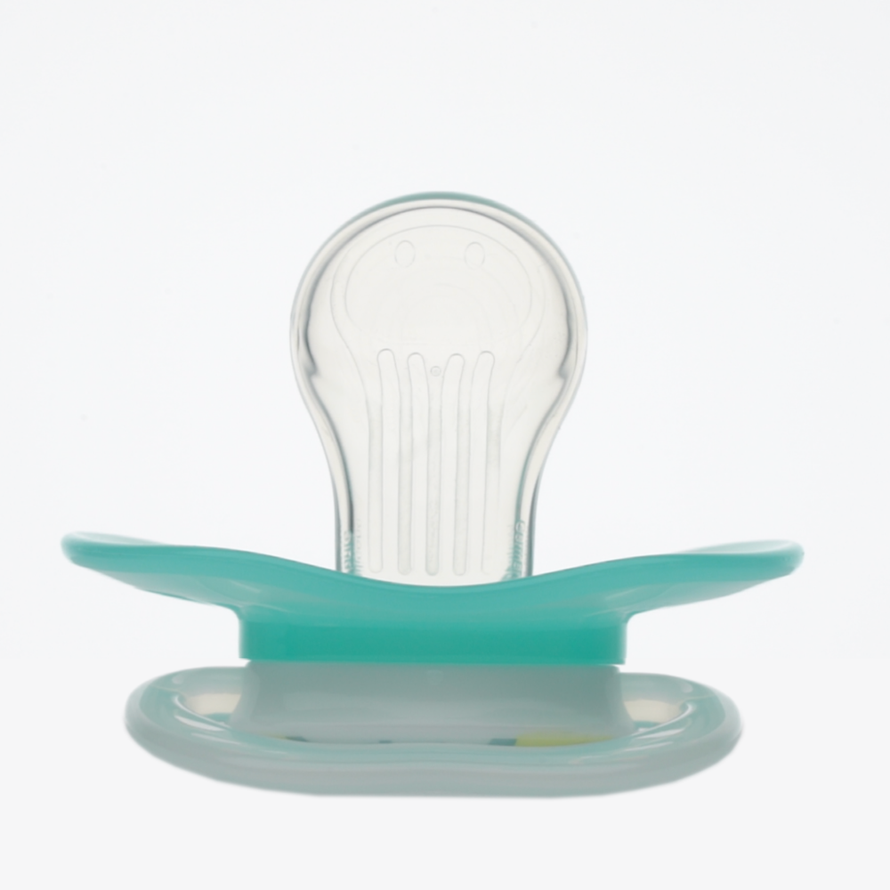 Пустышка силиконовая NIP "Family" 1 шт. енот размер 2