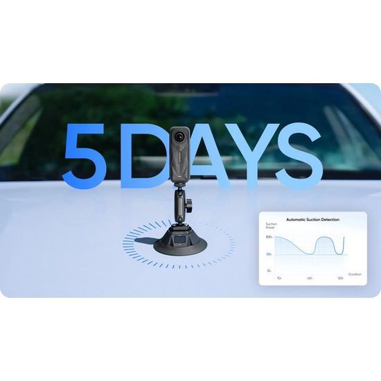 Крепление-присоска Insta360 Electric Suction Cup Mount (CAAINS10007)