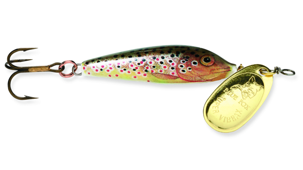 Блесна Blue Fox Vibrax Minnow Spin №5, цвет TR