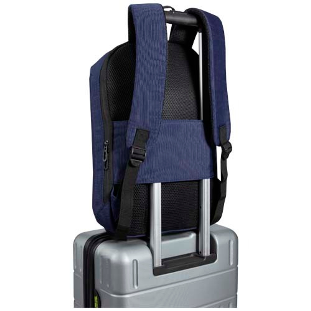 Рюкзак Luma для ноутбука с диагональю экрана 15 дюймов с защитой от кражи объемом 10 л из материала, переработанного по стандарту GRS