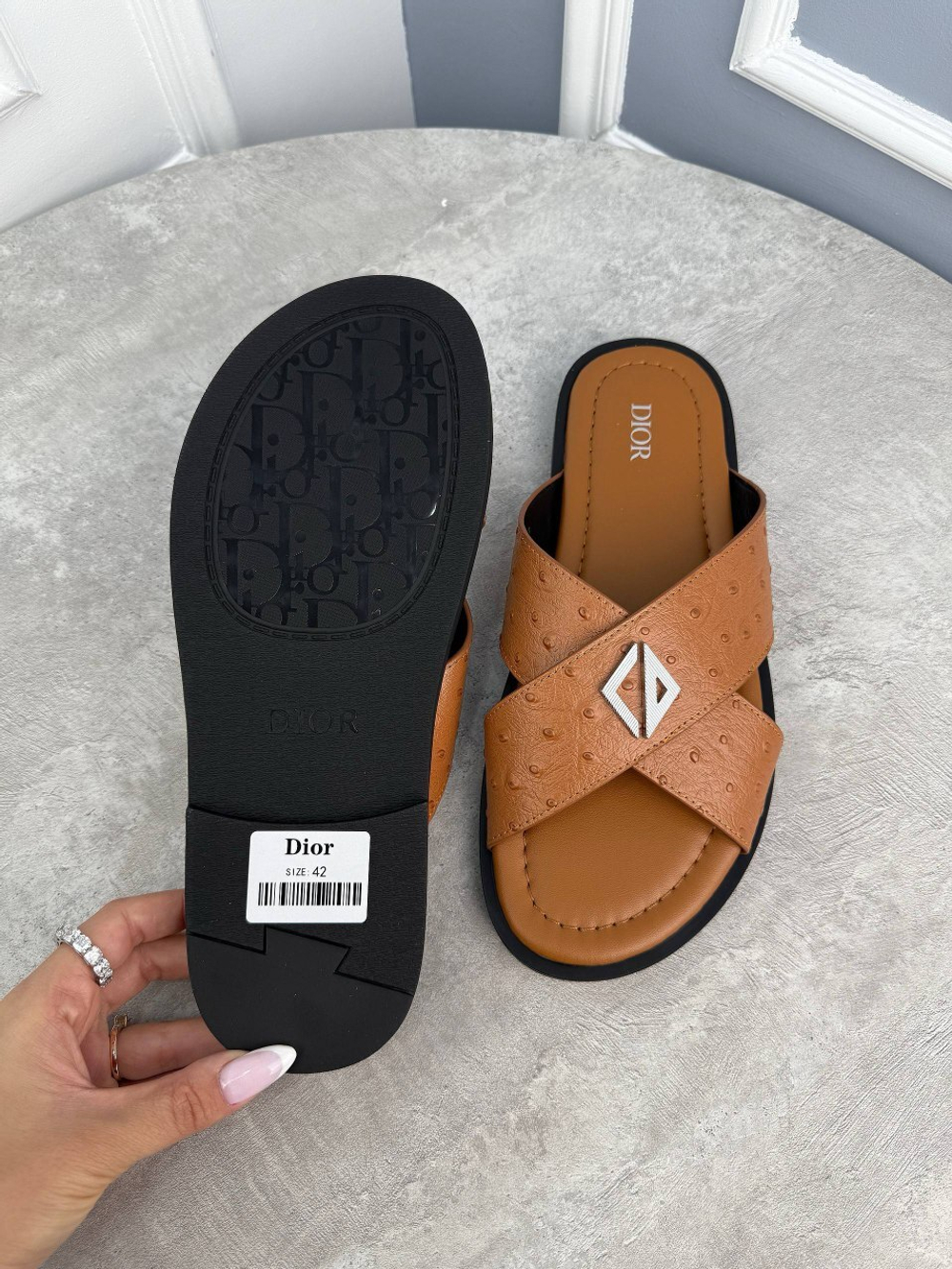 Шлёпанцы Christian Dior
