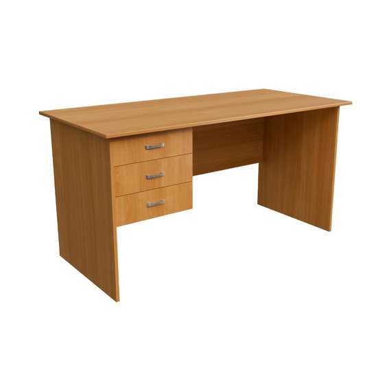 Стол письменный с 3 ящиками СФ213 1504х704х760, вишня