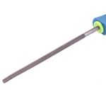 Напильник, 150 мм, круглый, двухкомпонентная рукоятка, №2// Сибртех