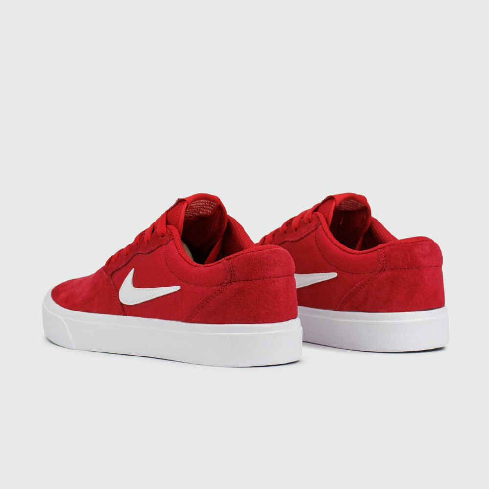кеды Nike SB Chron Suede Red / White Wmns
