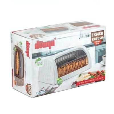 Хлебница плетеная цвет белый в индивидуальной упаковке 05330