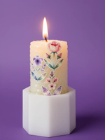 Трансфер переводной - декаль для свечей и гипса прованс 008 А5