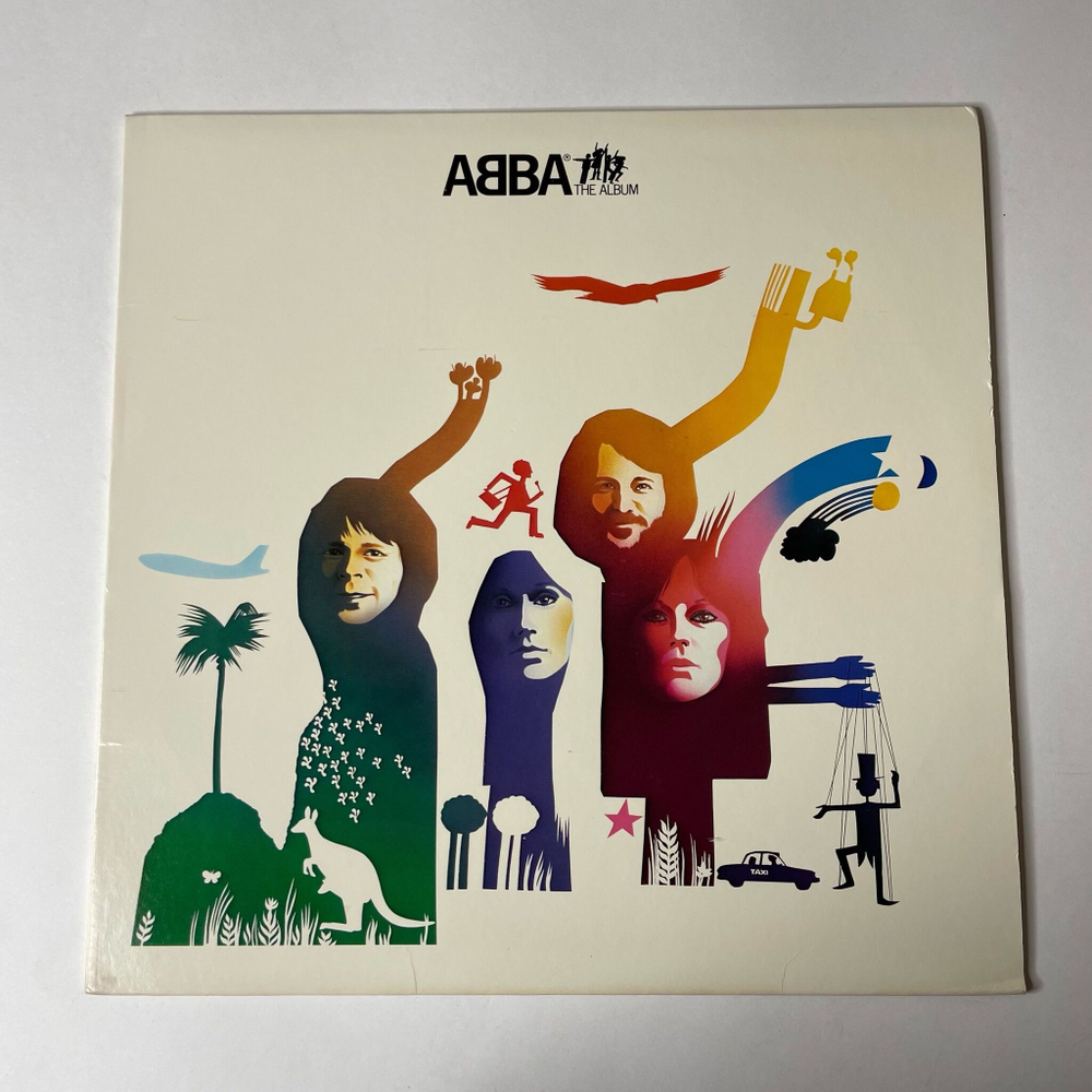 Винтажная виниловая пластинка LP ABBA АББА The Album Альбом (USA 1978) Take A Chance On Me