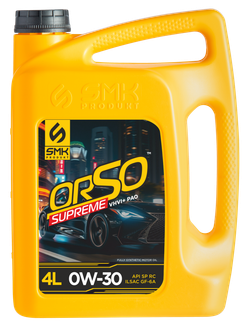 Моторное масло "Orso Supreme 0W-30"