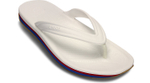 Шлепанцы Crocs Retro Flip White / Red