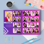 PSD-Шаблон фотокниги "Violet"