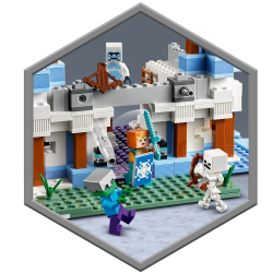 LEGO Minecraft - Ледяной замок 21186 / артикул   21186  / GTIN 5702017156644