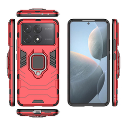 Противоударный чехол с кольцом Panther Case для Poco X6 Pro
