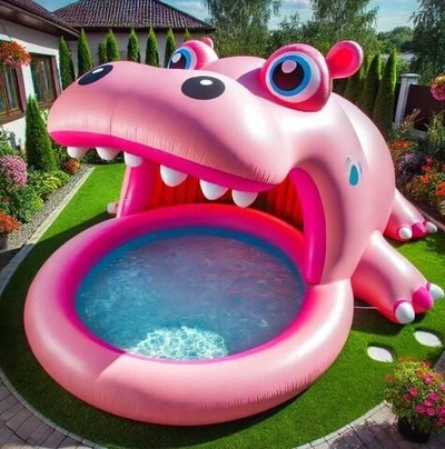 Огромный бассейн на участок pro4