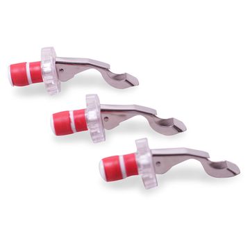 Комплект из 3 пробок для бутылок с открывалками Kamille KM-7782