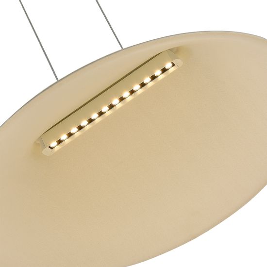 SL3001.713.01 Светильник подвесной ST-Luce Бежевый,Белый/Бежевый,Белый LED 1*12W SENTITO