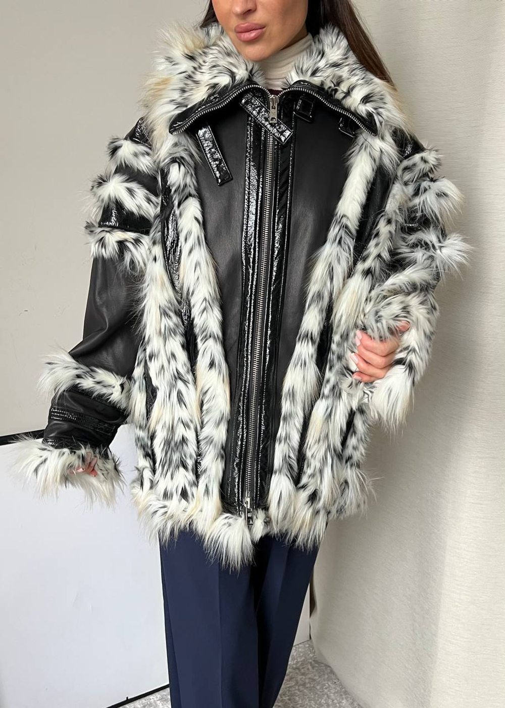 Натуральная дубленка Giambasita Valli & H&M, M