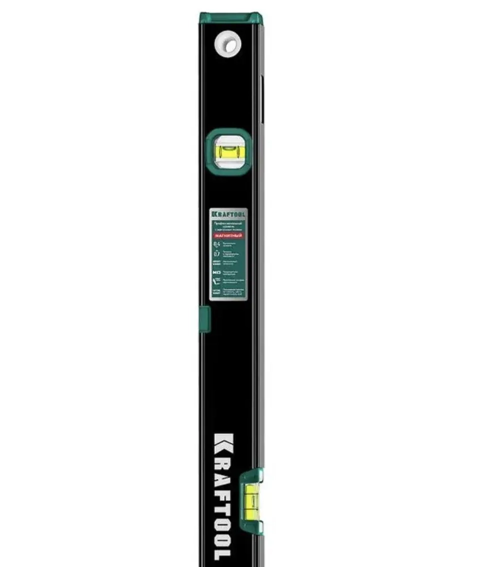 Магнитный уровень KRAFTOOL с зеркальным глазком, 400 мм 34785-40