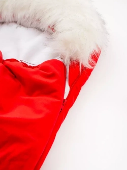 Конверт на выписку новорождённому зимний