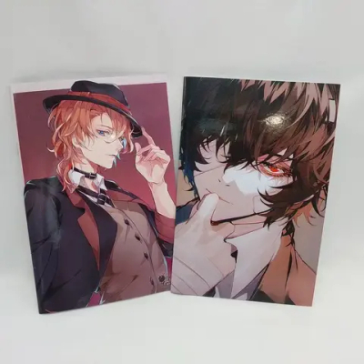 Тетрадь Чуя Накахара и Осаму Дазай