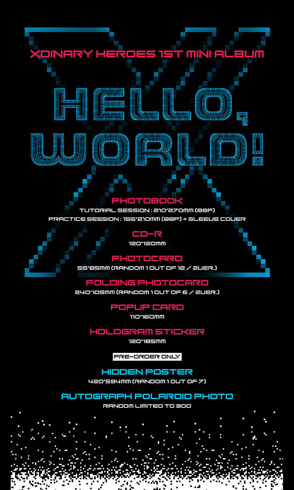 Альбом XDINARY HEROES - HELLO, WORLD! (Tutorial Session ver.)