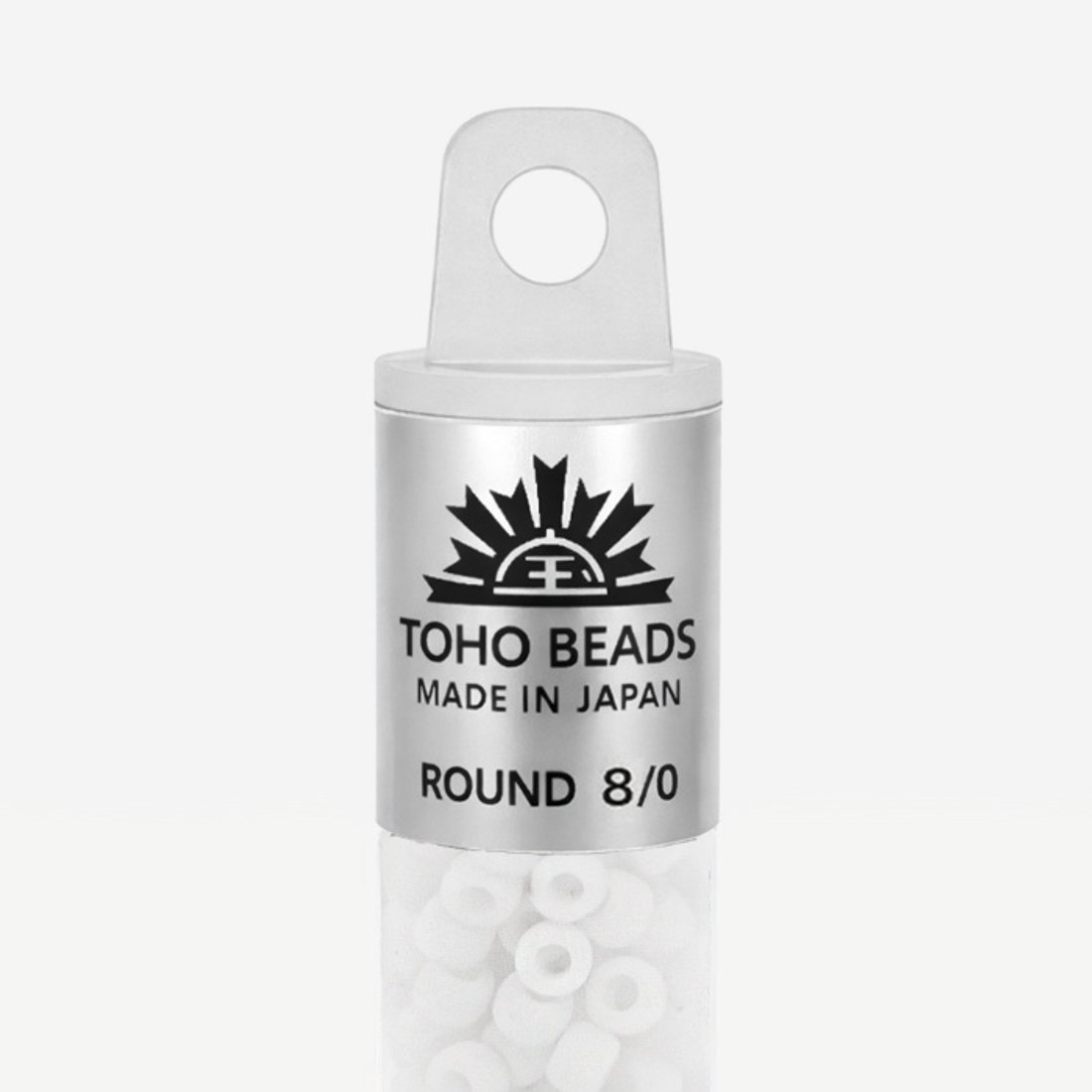 Японский бисер TOHO Round 8/0 (№41F), непрозрачный матовый