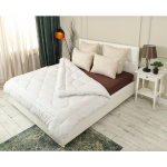 Подушка 70х70 см, Овечья шерсть, Эффект персика, чех микрофиб, Selena