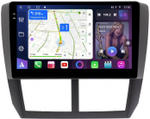 Магнитола для Subaru Forester 3 2008-2013, Impreza 3 2007-2011 - FarCar BM062M монитор 9.5" QLED на Android 14, TS10, 4+32Гб, CarPlay, 4G SIM-слот