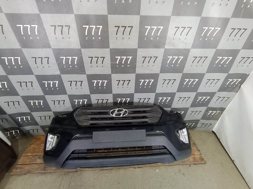 Бампер передний в сборе Hyundai Creta 1 (GS) 16-20 Б/У Оригинал 86511M0000