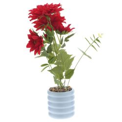 GAEM Цветочная композиция "Георгин", L21 W13 H41 см