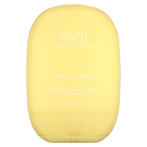 Haan, крем для рук, охлаждающий кокос, 50 мл (1,69 жидк. унции)