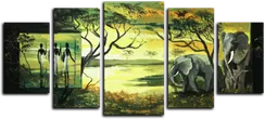 Модульная картина"Саванна"