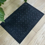 Коврик придверный влаговпитывающий "РОМБЫ" 60*90 см. серый