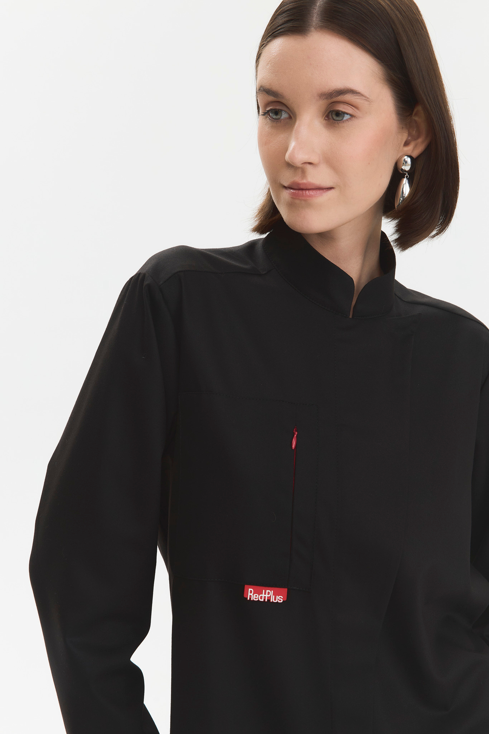 Топ медицинский женский Сартори, черный