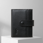 Jeep Cow Leather Wallet Regular Men"s Black