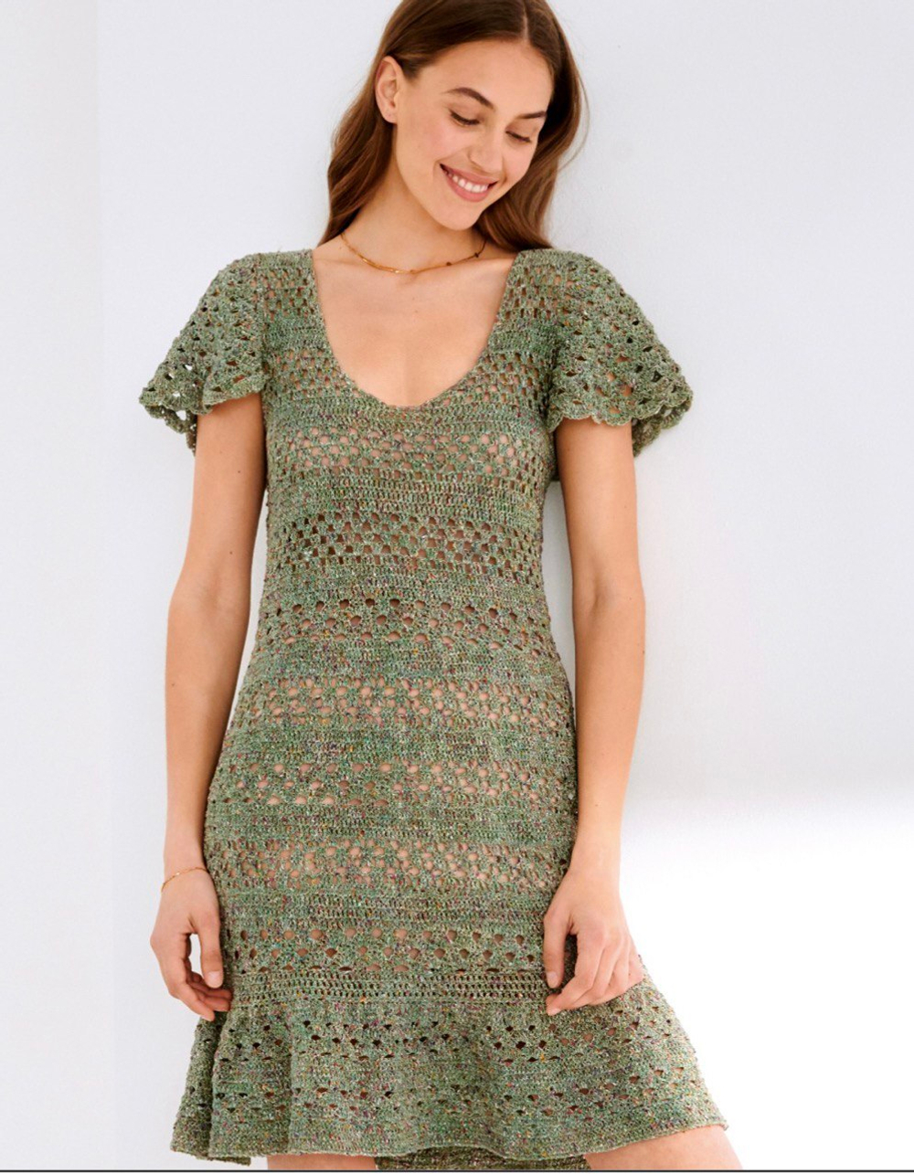 Платье крючком "Spotty"