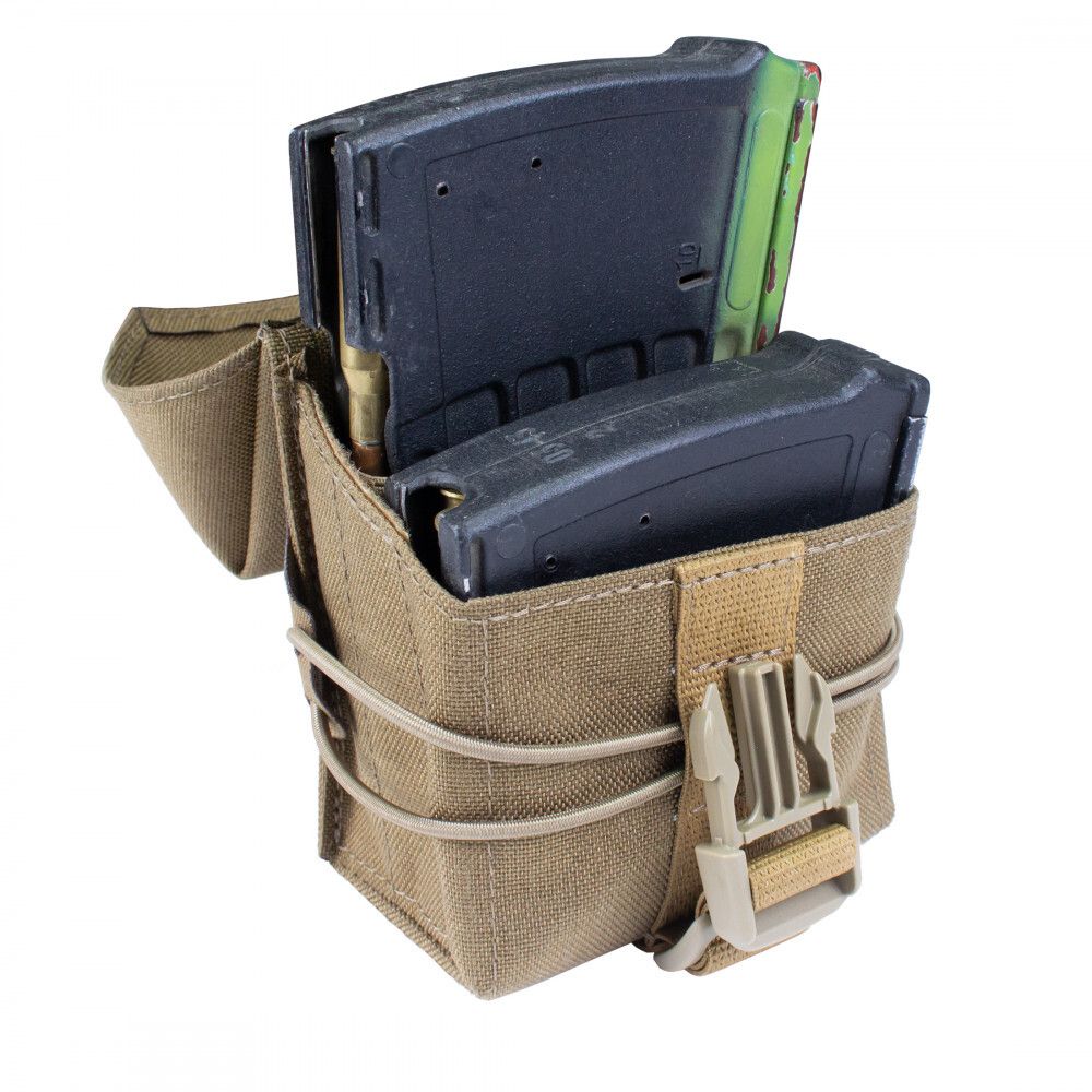 Подсумок на 2 магазина СВД и СВ-98 №3, Fastclip Molle System, Stich Profi