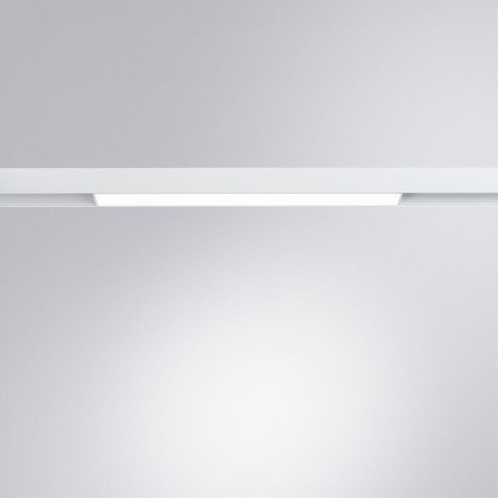 Трековый светодиодный светильник Arte Lamp Linea A4632PL-1WH