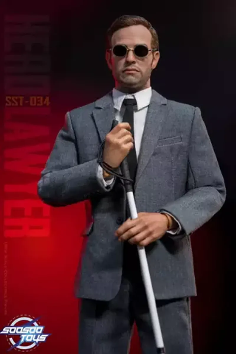 Фигурка SooSoo Toys: Hero Lawyer 2.0 (Daredevil Matt Mudrock
