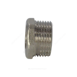 Футорка латунь никель Ду 15х10 (1/2"х3/8") НР/ВР RTP (РосТурПласт) 25121