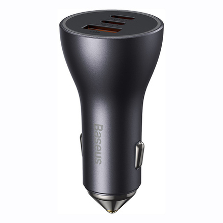 Автомобильная зарядка Baseus Golden Contactor Pro Triple U+2C 65W