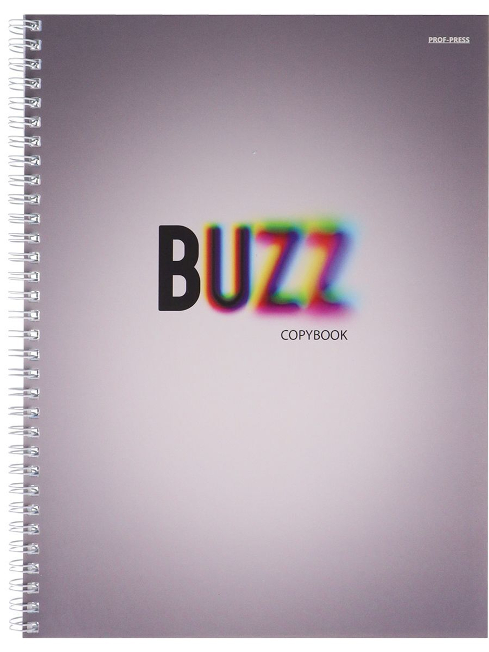 Тетрадь А4 80л кл. гребень Проф-Пресс "Buzz"*