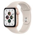 Apple Watch SE 2020 GPS 44mm Aluminum Case with Sport Band Pink Starlight MKQ53LL/A