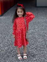 Платье для девочки в садик