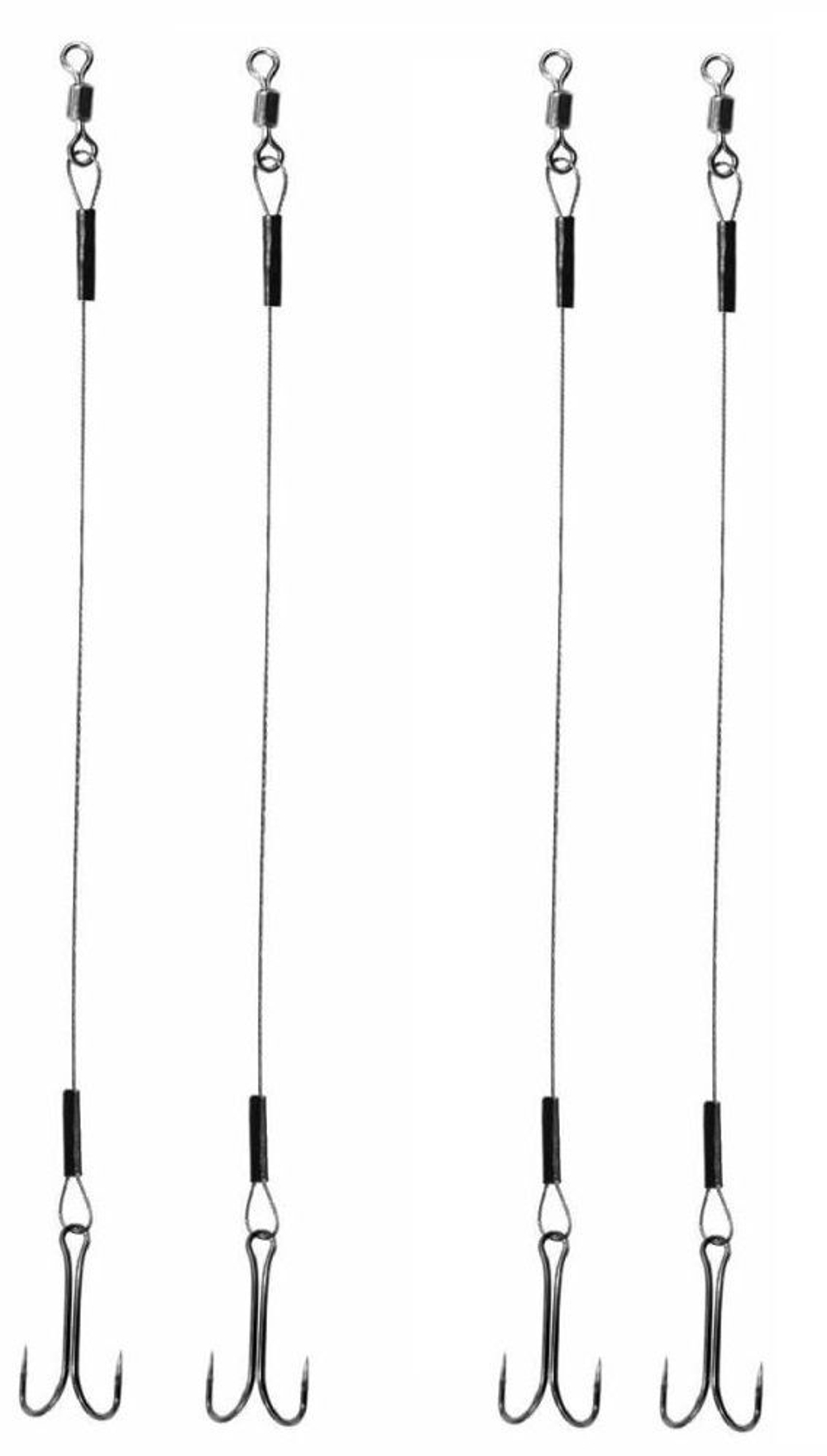 Поводок для рыбалки 7 нитей 7,0кг 0,25мм/22см (в уп 2шт)