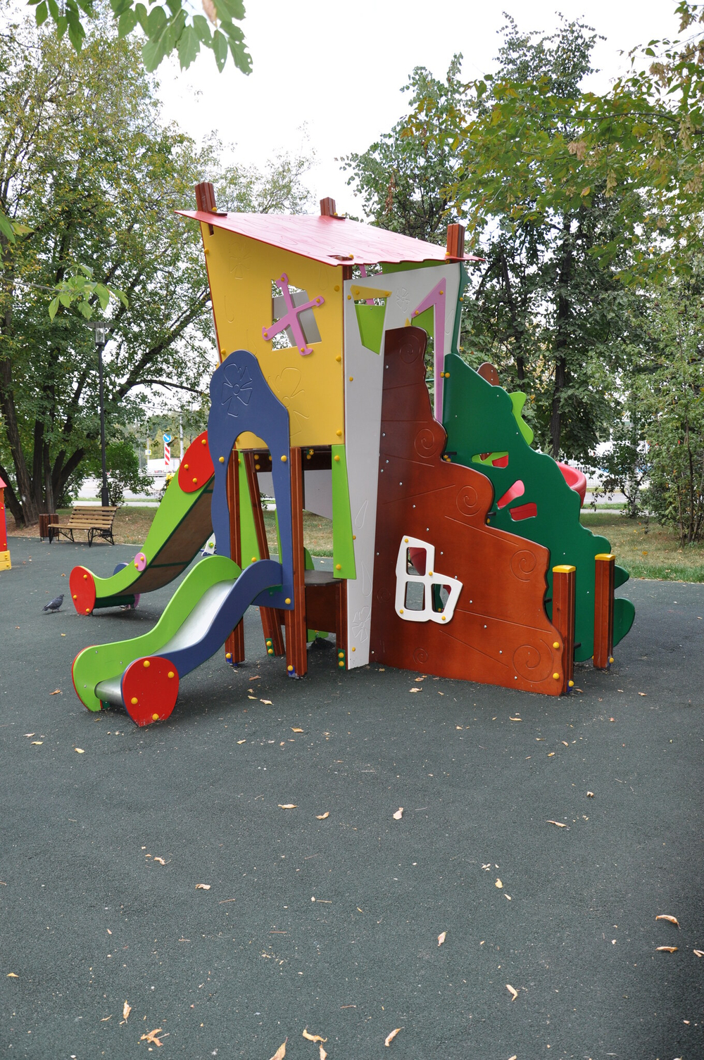 Игровой комплекс 07091 для детей 4-6 лет для уличной площадки