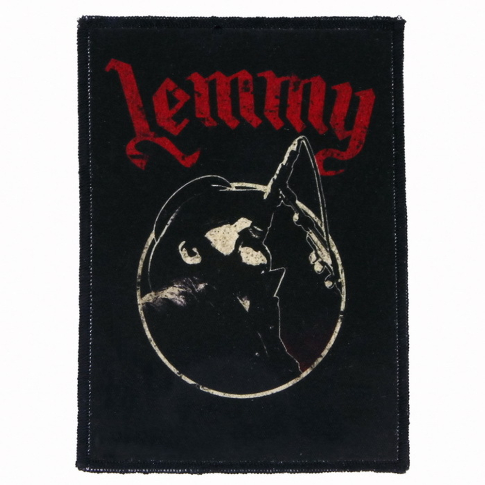 Нашивка Motorhead Lemmy с микрофоном (572)