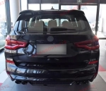 Диффузор заднего бампера в стиле X3M с насадками на выхлоп для BMW X3 G01 в М-пакете 2018+ БМВ