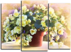 Модульная картина "Волшебный жасмин"